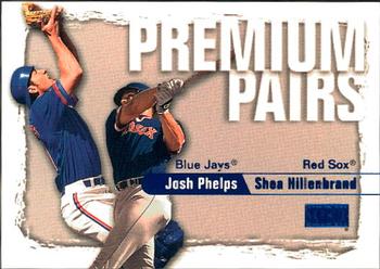 2000 SkyBox #242 Josh Phelps / Shea Hillenbrand Front