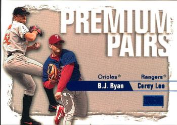 2000 SkyBox #245 B.J. Ryan / Corey Lee Front