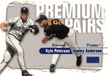 2000 SkyBox #247 Kyle Peterson / Jimmy Anderson Front