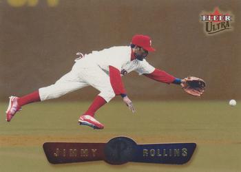 2002 Ultra - Gold Medallion #14 Jimmy Rollins Front