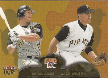 2002 Ultra - Gold Medallion #249 Brian Giles / Jack Wilson Front