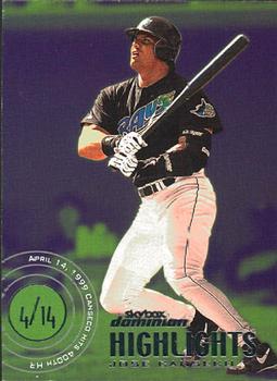 2000 SkyBox Dominion #11 Jose Canseco Front