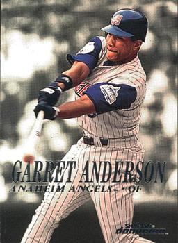 2000 SkyBox Dominion #27 Garret Anderson Front