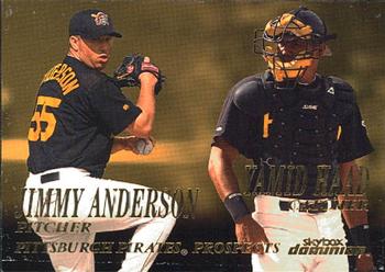 2000 SkyBox Dominion #297 Jimmy Anderson / Yamid Haad Front