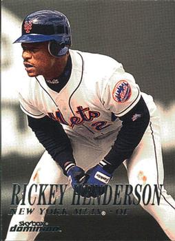 2000 SkyBox Dominion #40 Rickey Henderson Front