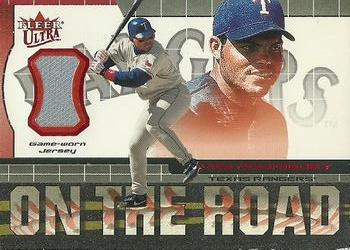 2002 Ultra - On the Road Game Jersey #NNO Ivan Rodriguez  Front