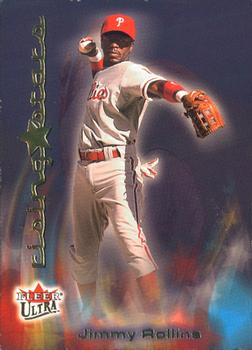 2002 Ultra - Rising Stars #4 RS Jimmy Rollins  Front