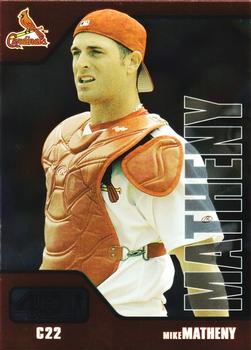 2002 Upper Deck 40-Man - Electric #575 Mike Matheny  Front