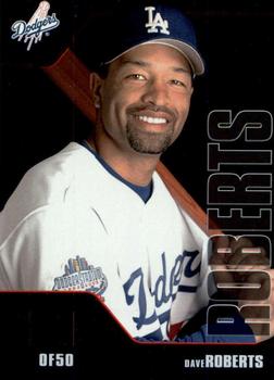 2002 Upper Deck 40-Man - Electric #694 Dave Roberts  Front