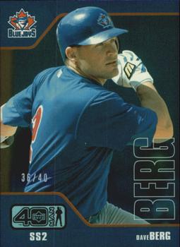 2002 Upper Deck 40-Man - Electric Rainbow #88 Dave Berg  Front
