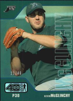 2002 Upper Deck 40-Man - Electric Rainbow #122 Kevin McGlinchy  Front