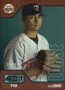 2002 Upper Deck 40-Man - Electric Rainbow #372 Kyle Lohse  Front