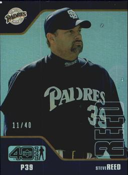 2002 Upper Deck 40-Man - Electric Rainbow #855 Steve Reed  Front