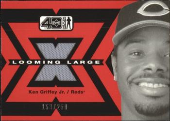 2002 Upper Deck 40-Man - Looming Large #L-KG Ken Griffey Jr.  Front