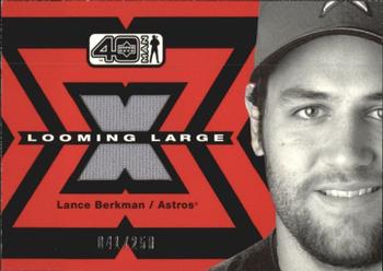 2002 Upper Deck 40-Man - Looming Large #L-LB Lance Berkman  Front