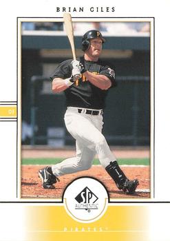 2000 SP Authentic #82 Brian Giles Front