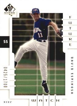 2000 SP Authentic #155 David Espinosa Front
