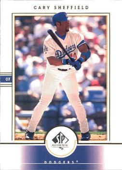 2000 SP Authentic #60 Gary Sheffield Front