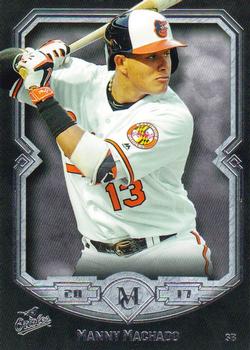 2017 Topps Museum Collection #4 Manny Machado Front