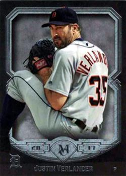 2017 Topps Museum Collection #11 Justin Verlander Front