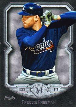 2017 Topps Museum Collection #46 Freddie Freeman Front