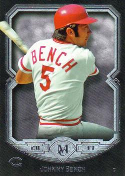 2017 Topps Museum Collection #83 Johnny Bench Front