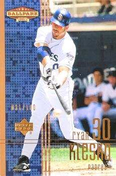 2002 Upper Deck Ballpark Idols - Bronze #168 Ryan Klesko  Front
