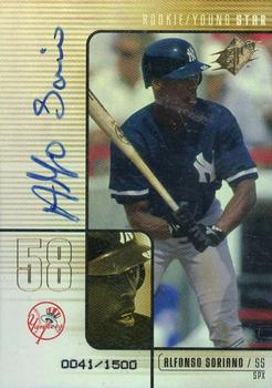 2000 SPx #94 Alfonso Soriano Front
