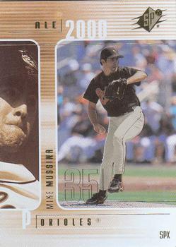 2000 SPx #169 Mike Mussina Front