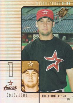 2000 SPx #187 Keith Ginter Front