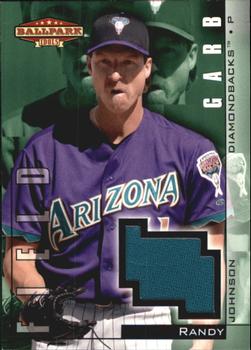 2002 Upper Deck Ballpark Idols - Field Garb Jerseys #FG-RJ Randy Johnson  Front