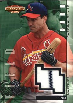 2002 Upper Deck Ballpark Idols - Field Garb Jerseys #FG-TM Tino Martinez  Front