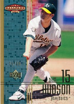 2002 Upper Deck Ballpark Idols - Gold #8 Tim Hudson  Front