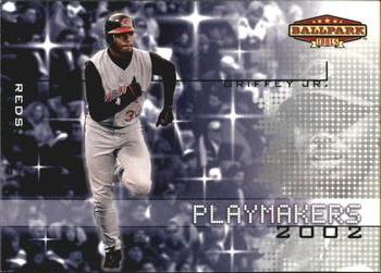 2002 Upper Deck Ballpark Idols - Playmakers #P1 Ken Griffey Jr.  Front