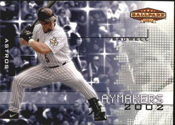 2002 Upper Deck Ballpark Idols - Playmakers #P11 Jeff Bagwell  Front