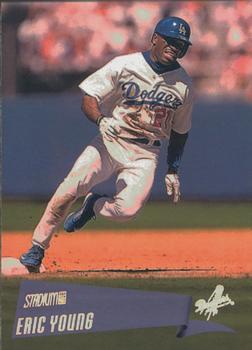 2000 Stadium Club #73 Eric Young Front