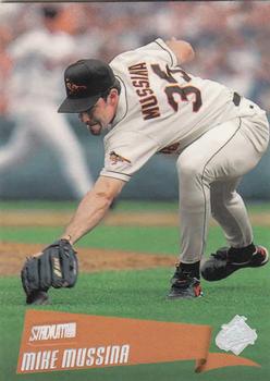 2000 Stadium Club #192 Mike Mussina Front