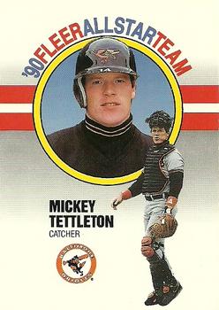 1990 Fleer - '90 Fleer All-Star Team #12 Mickey Tettleton Front