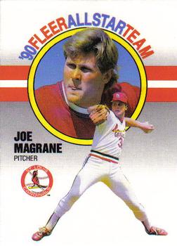 1990 Fleer - '90 Fleer All-Star Team #5 Joe Magrane Front