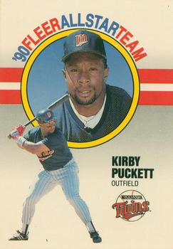 1990 Fleer - '90 Fleer All-Star Team #7 Kirby Puckett Front