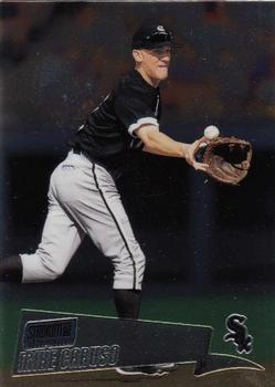 2000 Stadium Club Chrome #9 Mike Caruso Front