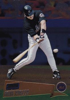 2000 Stadium Club Chrome #135 Mike Piazza Front