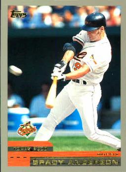 2000 Topps #103 Brady Anderson Front