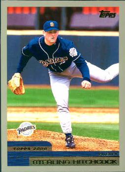 2000 Topps #24 Sterling Hitchcock Front