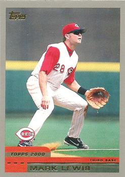 2000 Topps #21 Mark Lewis Front