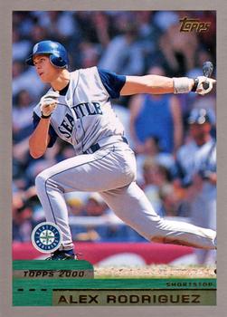 2000 Topps #100 Alex Rodriguez Front