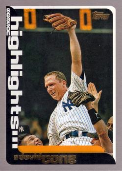 2000 Topps #217 David Cone Front