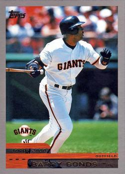 2000 Topps #250 Barry Bonds Front