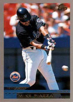 2000 Topps #300 Mike Piazza Front