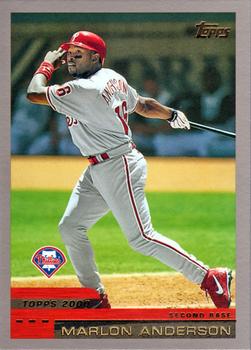 2000 Topps #341 Marlon Anderson Front